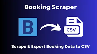 How to Scrape and Export Booking com Data to CSV in 2026