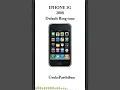 Download Lagu Apple Iphone Default Ringtone Evolution - Iphone 3G | Geeks Parthiban
