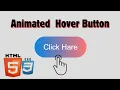 Gradient Hover Button Using HTML CSS Smooth Color Changing Button Tutorial