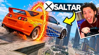 A Cada SALTO  MEU CARRO TROCA no GTA 5 RP!!