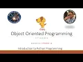 Introduction to Python Programming Season - 02 Object Oriented Programming Episode 14