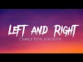 Lagu Left and Right - Charlie Puth ft. Jungkook (lyrics) #lyrics #leftandright #jungkook #charlieputh