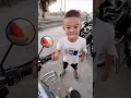 Kid funny Reactions Throttle my Bike 😅🤣👌 #kids #funny #viral #ytshorts #sportsbike #bikes #kid #reel