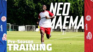 SIKU YA KWANZA NEO MAEMA AKIWA MAZOEZINI ILIVYOKUWA 