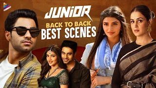 junior 2025 latest telugu movie back to back best scenes kireeti sreeleela genelia tfn