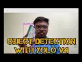 Object Detection and Recognition using Yolo V4 in Python Artificial Intelligence Dataset