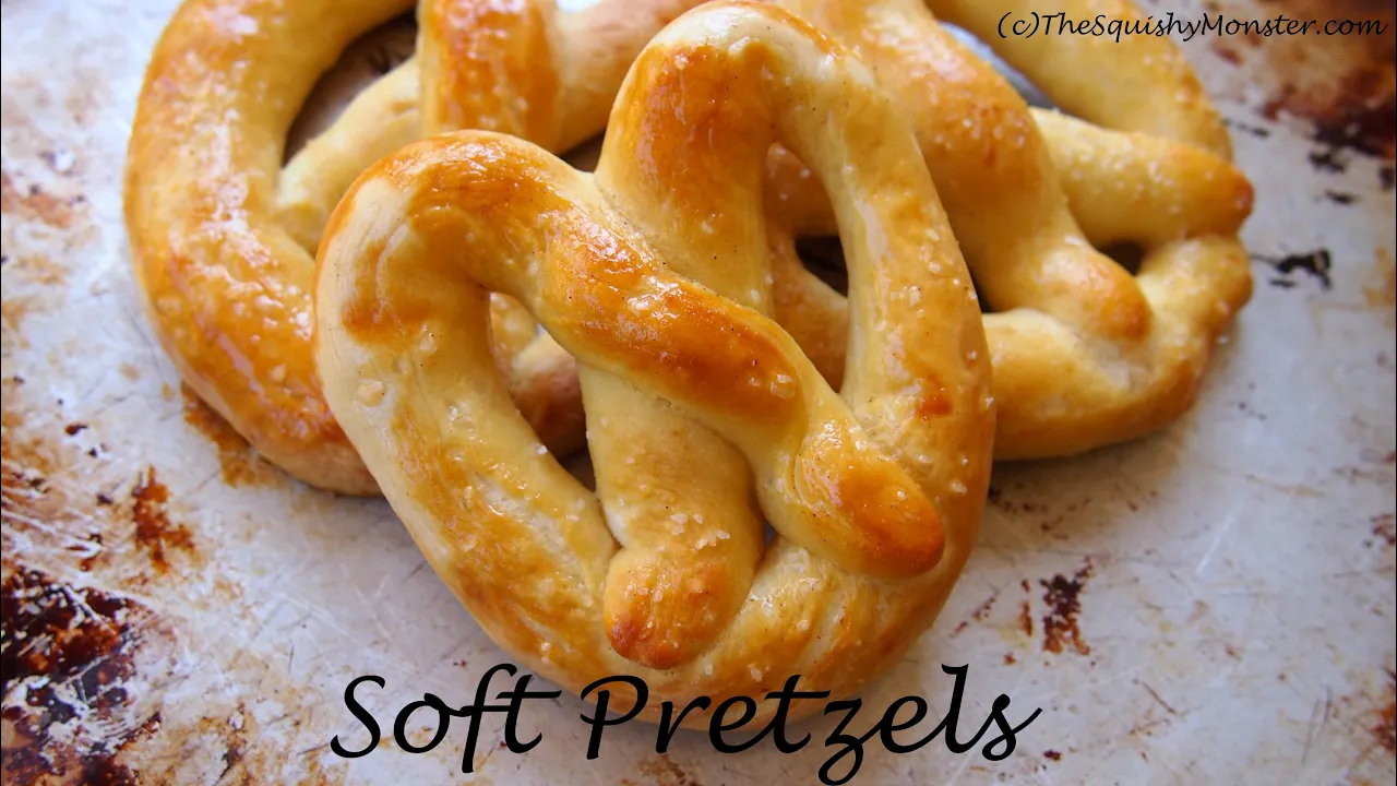 Buttery Soft Mall Pretzels Recipe