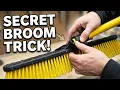 Quickie Push Broom Assembly Trick and Spaceballs