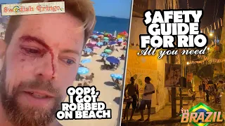 How dangerous is Rio and Brazil Travel guide the safest places JUST GOT ROBBED ON THE BEACH