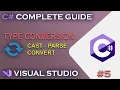 C LESSONS Type Conversion - Parse