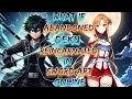 What If Abandoned Deku Reincarnated In Sword Art Online Part 1