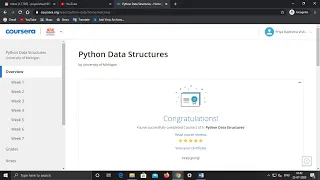 Python Data Structures Week 6 Assignment 10 2 Graded External Tool Coursera
