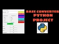 Python base converter project Python project