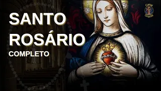 Rosário Completo (4 Mistérios: Gozosos, Luminosos, Dolorosos e Gloriosos)