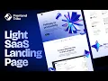 Build a Stunning SaaS Landing Page with React Next js TailwindCSS Framer Motion Full Tutorial
