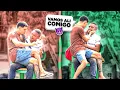SENTAND0 NO COLO DE ESTRANHOS - pegadinha