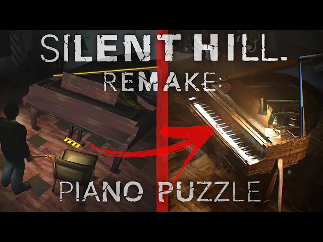 Silent Hill Remake | 1999 | Piano Puzzle | Unreal Engine 5