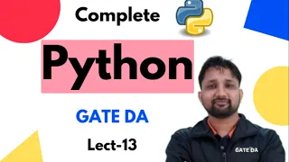 Recursion Lecture 13 Python Complete Course GATE DA Puneet Kansal