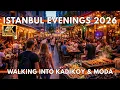 Lagu ISTANBUL TURKEY 2026 4K WALKING TOUR | KADIKOY MODA AT EVENING RESTAURANTS,BARS,CAFES,STREET FOODS