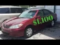 Bought Cheap Toyota Camry On Craigslist Car Flippers Dream