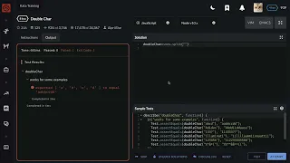 Codewars Double Char