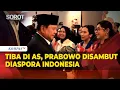 Lagu Tiba di Amerika Serikat, Prabowo Disambut Diaspora Indonesia