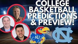 Battle Of Blue Bloods Kansas Vs North Carolina Bets BEST College Basketball Picks 11 7 25 