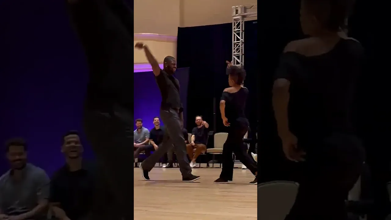 That kick 😂😂😂 #improv #westcoastswing