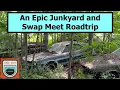 G G Auto Salvage and Iola Car Show and Swap Meet - Another Junkyard Roadtrip Sunday Driver Rides
