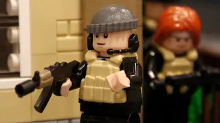 LEGO Futuristic Russia vs USA Battle in 2038