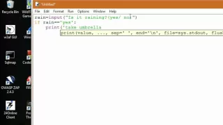 Python Tutorial 3 Branching statements if elif else