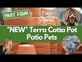 Create Your Own Adorable Patio Pets Using Terra Cotta Pots