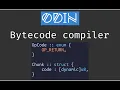 Making a bytecode compiler with Odin Ep 1