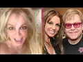 Download Lagu Britney Spears REACTS to Elton John Duet Going No. 1!