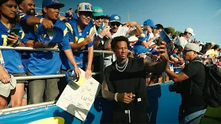 Moneybagg Yo x LA Rams Training Camp