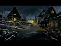 The Streets of Whiterun -  Elder Scrolls V - Skyrim -  10 Hours - No Ads - ASMR