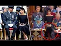 Meghan Markle Makes a Royal Faux Pas While Crossing Her Legs