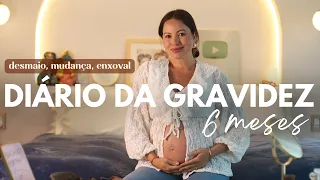 DIÁRIO DA GRAVIDEZ | 6 meses: mudança de apê, desmaio, Dinamarca