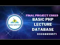 Basic PHP Why We Use PHP PHP Lecture in Urdu PHP Syntax PHP Basic Code Php MYSqL Code