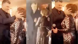 شهد الشمري يقبلها فارس كرم امام الجماهير وشوف ابن جيرانهم مغادر العراق من ١٢ سنة 