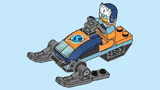 LEGO Instructions | City | 952312 | Snowmobile | Magazine Gift