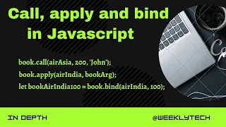 call apply and bind methods in Javascript Interview questions covered