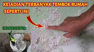 cara memperbaiki cat tembok yang mengelupas yang tembok rumahnya mengelupas harus tau cara ini