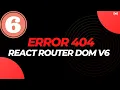 React Router v6 Tutorial in Hindi Create Error Page Route 404 page
