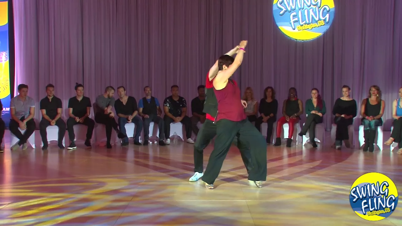 Swing Fling 2017 AllStar Jack & Jill Finals Kyle Fitzgerald & Stephanie Risser Loveira