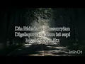 bidadari di kesunyian - Ahmad Band( lirik lagu ).