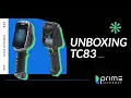 Vídeo Coletor de Dados Zebra TC8300 2D QR Code Imager Longa Distância - Touch 4 Polegadas, QWERTY, Wi-Fi, Bluetooth, Android 10