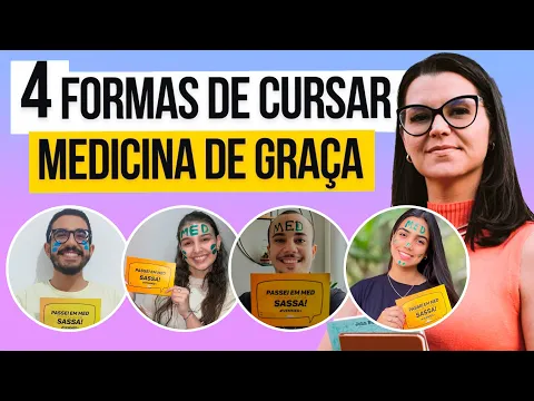 Vídeo: as formas de fazer medicina de graça pela universidade pública