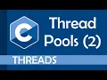 Thread Pools with function pointers in C