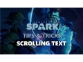 How Do I Make Scrolling Text